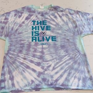 Charlotte Hornets tie dye t-shirt